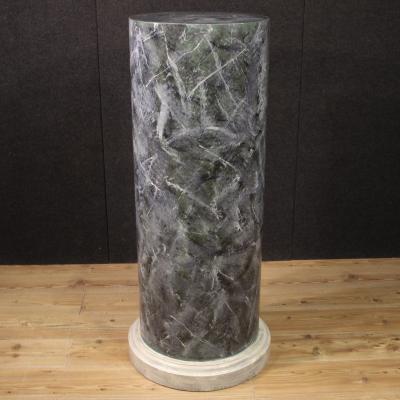 20th century lacquered and painted Italian column