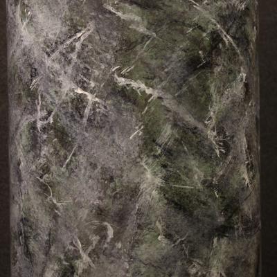 20th century lacquered and painted Italian column