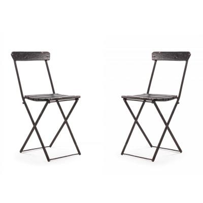 21 Outdoor Iron Folding Bistro Chair