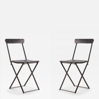 21 Outdoor Iron Folding Bistro Chair