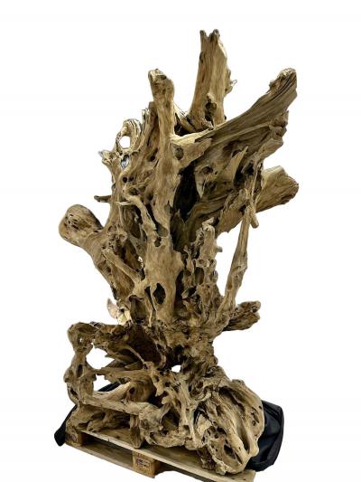 21st Century Gigantic Organic Modern Teak Root Stand Up Bar IDN 2023