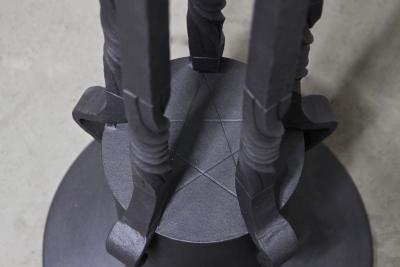 21st Century Metal Sculpture Dance Of The Elements Art Deco Style AT 2020