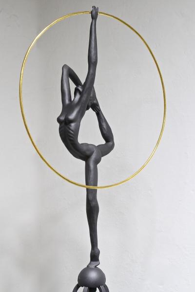 21st Century Metal Sculpture Dance Of The Elements Art Deco Style AT 2020