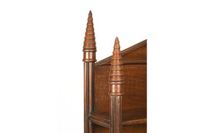 2261 Mahogany Gothic Bookcase