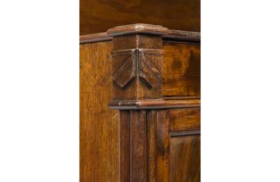 2261 Mahogany Gothic Bookcase