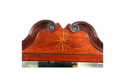 2437 George IV Mahogany Bureau Bookcase