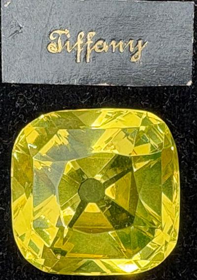 25 Glass Reproductions of Historical Diamonds Leather Pad Case Sothebys Prov 