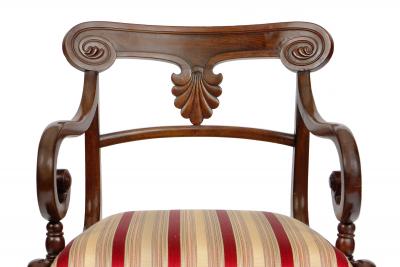 2608 Set of Twenty Early 19th Century Regency Mahogany Dining Chairs