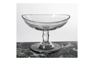 2662 Early 19th Century Irish Glass Compote