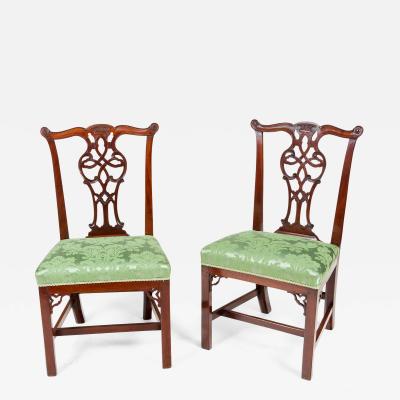 2716 Pair of 18th Century Irish Side Chairs