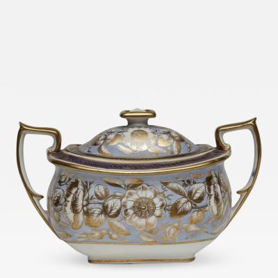 2936 New Hall Double Handled Sugar Bowl and Cover