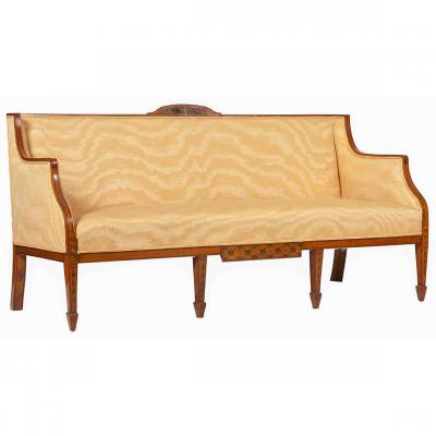 2985 19th Century Satinwood Sofa