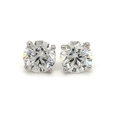 3 02 Carat Total Lab Grown Diamond Stud Earrings