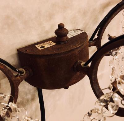 3 Pair Metal Timothy Oulton Paris Wall Sconces In The Style Of Niemann Weeks