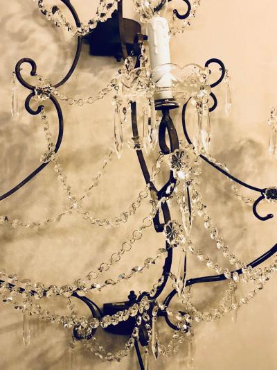 3 Pair Metal Timothy Oulton Paris Wall Sconces In The Style Of Niemann Weeks