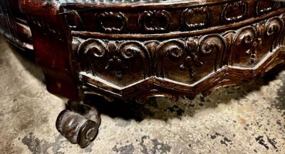 3 Piece Art Deco Sofa Carved Frame