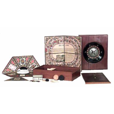 3 Piece French Victorian Gambling Set