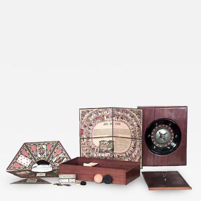 3 Piece French Victorian Gambling Set