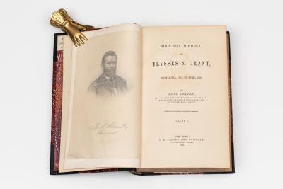 3 Vols Adam Badeau Military History of Ulysses S Grant