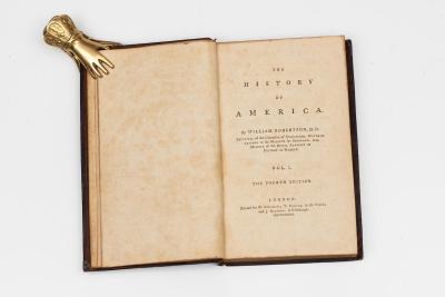 3 Vols William Robertson The History Of America