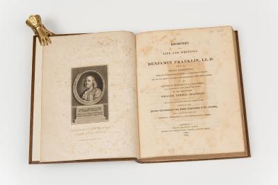 3 Volumes Benjamin Franklin Memoirs of the Life and Writings
