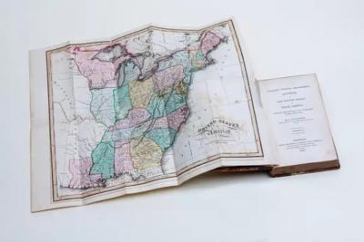 3 Volumes D B Warden Statistical Political Historical Account of the USA