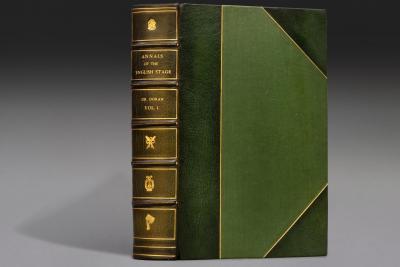 3 Volumes Dr Doran F S A Annals of The English Stage