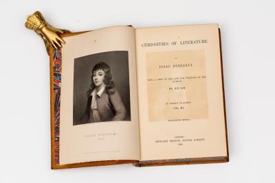 3 Volumes Isaac Disraeli Curiosities Of Literature