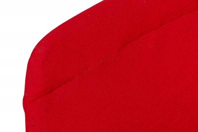 3 Warren Platner for Knoll International Mid Century Steel and Red Upholstery Lo