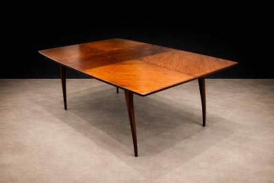 3 in 1 Extendable Dining Table in Caviuna Hardwood Brazil 1960s Lot 151A