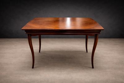 3 in 1 Extendable Dining Table in Caviuna Hardwood Brazil 1960s Lot 151A