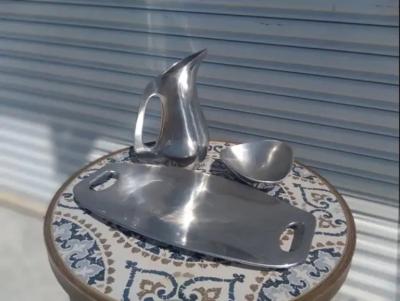 3 pc Nambe and Wilton Pewter Serving Set