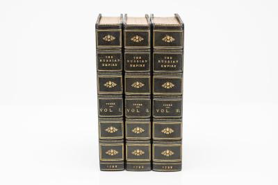 3 vol William Tooke View of the Russian Empire