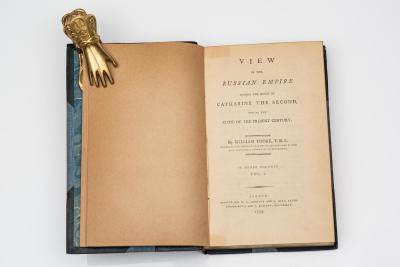 3 vol William Tooke View of the Russian Empire