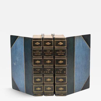 3 vol William Tooke View of the Russian Empire