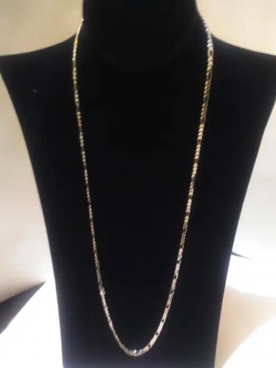 30 Sterling Silver Filgara Link Necklace w Lobster Clasp