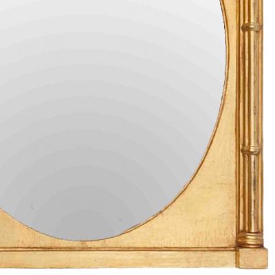 3048 19th Century English Regency Gilt Neoclassical Mirror