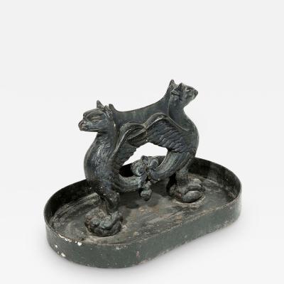 3212 Early 19th Century Cast Iron Garden Boot Scraper