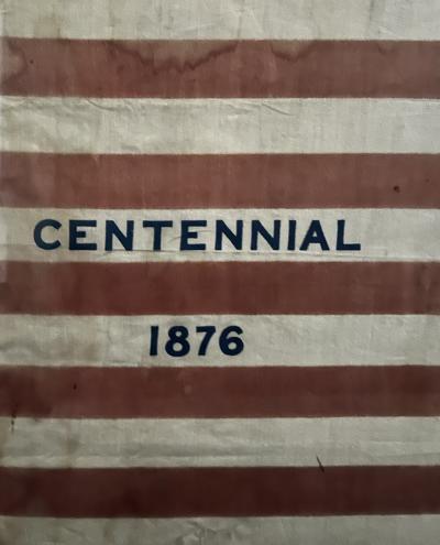 38 STAR ANTIQUE FLAG COLORADO STATEHOOD CIRCA 1876 