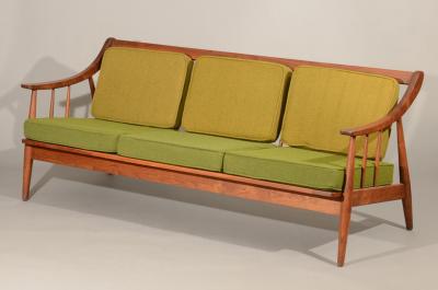 Clarence Teed Walnut Sofa 1960s