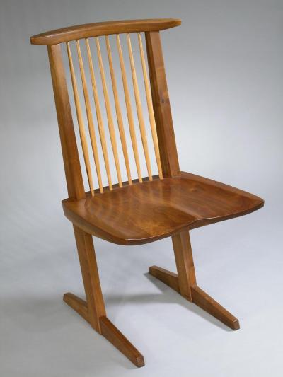 George Nakashima 8 Conoid Chairs