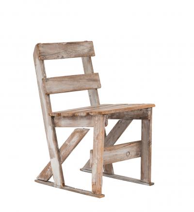 4 American Country Painted Side Chairs