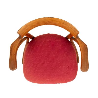 4 Bentwood Pine and Poplar Captains Chairs