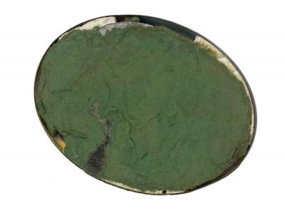 4 Piece French Empire Bronze Inkwell Set with Swan