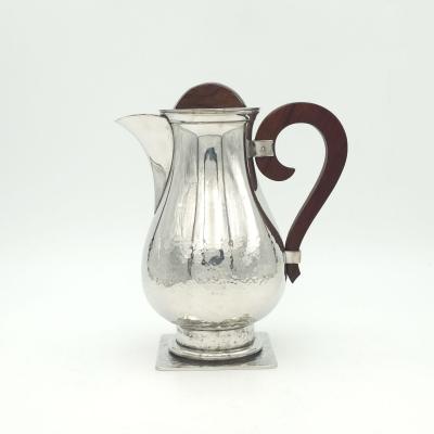 4 Piece Tea Set by J Despres France circa 1940