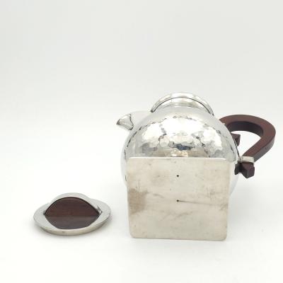 4 Piece Tea Set by J Despres France circa 1940
