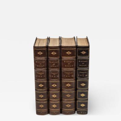 4 Volumes E A Freeman History of Sicily