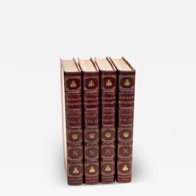 4 Volumes William Milligan Sloane Life of Napoleon Bonaparte 