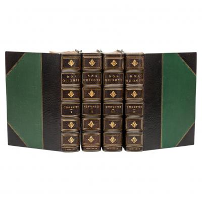 4 vol Migues de Cervantes Don Quixote