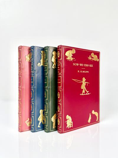 4 vols A A Milne Winnie The Pooh Series